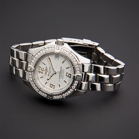 pre owned ladies breitling colt|pre owned breitling colt quartz.